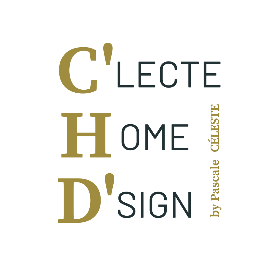 Logo C'lecte Home D'sign, Pascale Céleste, décoratrice d'intérieur en Nord-Isère